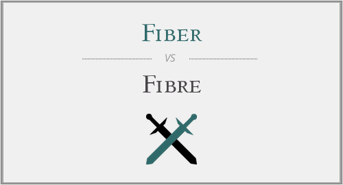 Fiber vs. Fibre