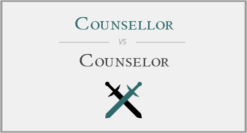 Counsellor vs. Counselor