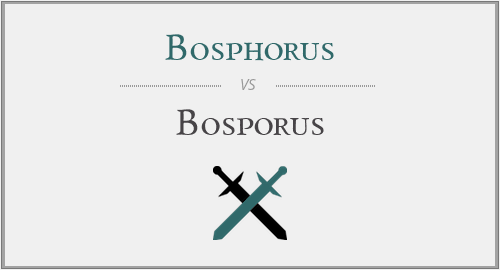 Bosphorus vs. Bosporus