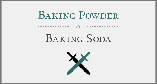 Baking Powder vs. Baking Soda