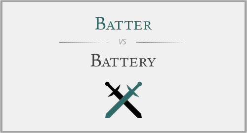 Batter vs. Battery