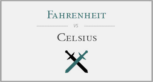 Fahrenheit vs. Celsius